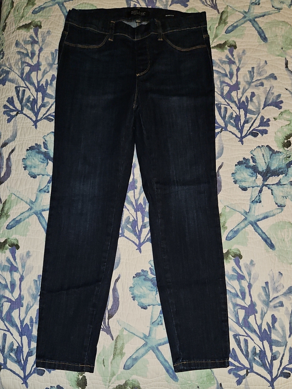 Judy Blue Dark Indigo Skinny Jeans